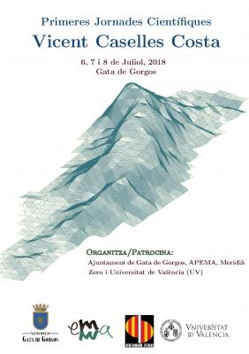 ELS DIES 6, 7 I 8 DE JULIOL, I JORNADES CIENTÍFIQUES A GATA DEDICADES A VICENT CASELLES COSTA