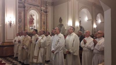 EMOTIVA CELEBRACIÓ EUCARÍSTICA DACCIÓ DE GRÀCIES DEL NOU DIACA GATER ANTONIO J. MONFORT
