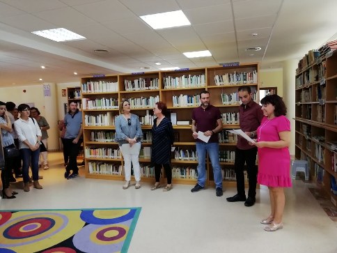 9 D'OCTUBRE A GATA: LA BIBLIOTECA PORTA JA EL NOM DE CARME MiQUEL. II Beca Vicent Caselles a Clara Soler Signes
