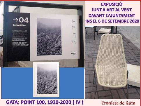 GATA: CENT ANYS DE FÀBRICA, MOBLES I DISSENY, POINT 1920-2020: FINS EL 6 DE SETEMBRE: EXPOSICIÓ JUNT A ART AL VENT. DAVANT LAJUNTAMENT ( PART IV )