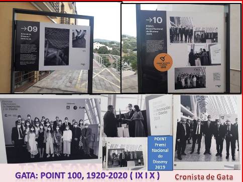 GATA: CENT ANYS DE FÀBRICA, MOBLES I DISSENY, POINT 1920-2020: EXPOSICIÓ QUE ES POT VEURE JUNT A ART AL VENT DAVANT LAJUNTAMENT ( FINAL, CAPÍTOLS IX i X )
