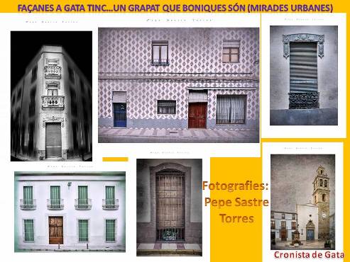 FAÇANES A GATA TINCUN GRAPAT QUE BONIQUES SÓN. MIRADES URBANES. Fotos: Pepe Sastre Torres