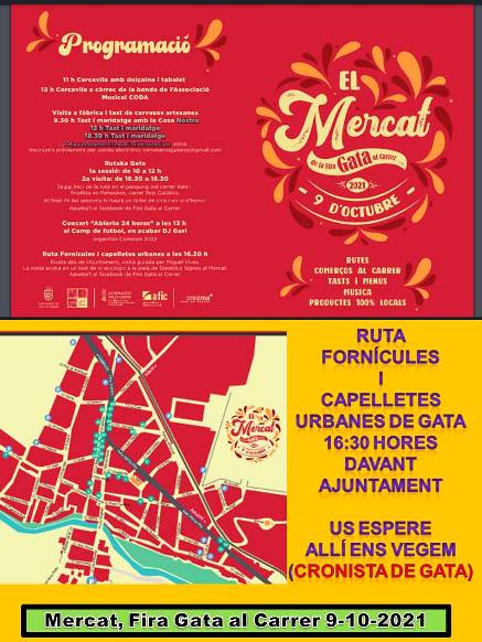 COMERÇ DE GATA PRESENTA EL MERCAT. La Fira de Gata al Carrer s'adapta a la legalitat vigent