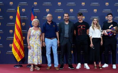 EL SOCI GATER DEL FC BARCELONA, SALVADOR MULET SOLER, ARRIBA ALS 25 ANYS. També té ja els seus cinc nets socis