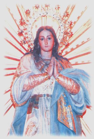 HUI S'HA CELEBRAT LA FESTA DE LA PURÍSSIMA. Gata té una monumental imatge. Abans es feia processó aquest dia