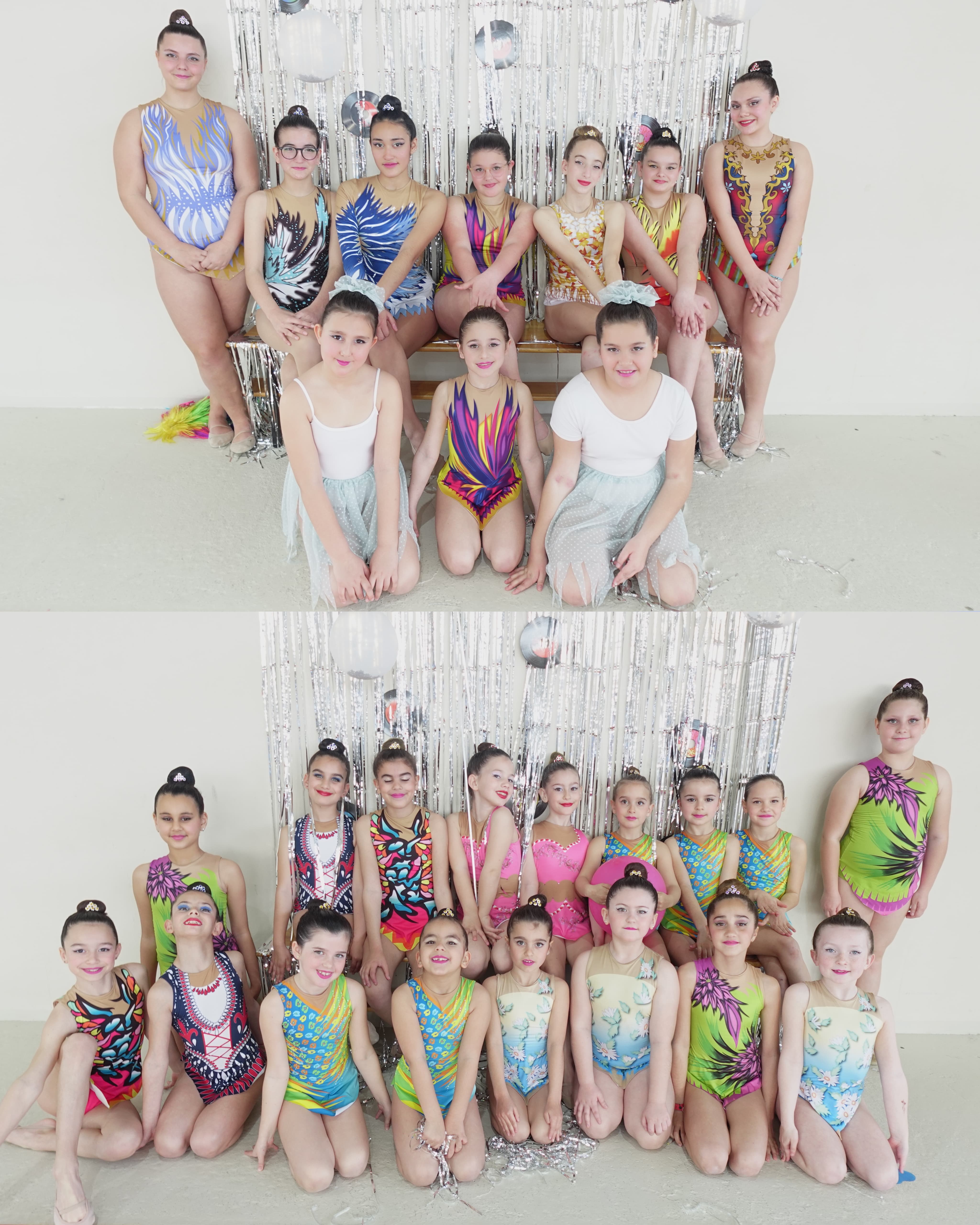 EL GRUP DE GIMNÀSTICA RÍTMICA DE GATA DEIXA EL LLISTÓ ALT A ONDARA. 1ª Fase de la Lliga Comarcal. La 2ª, el 5 d'abril a Gata