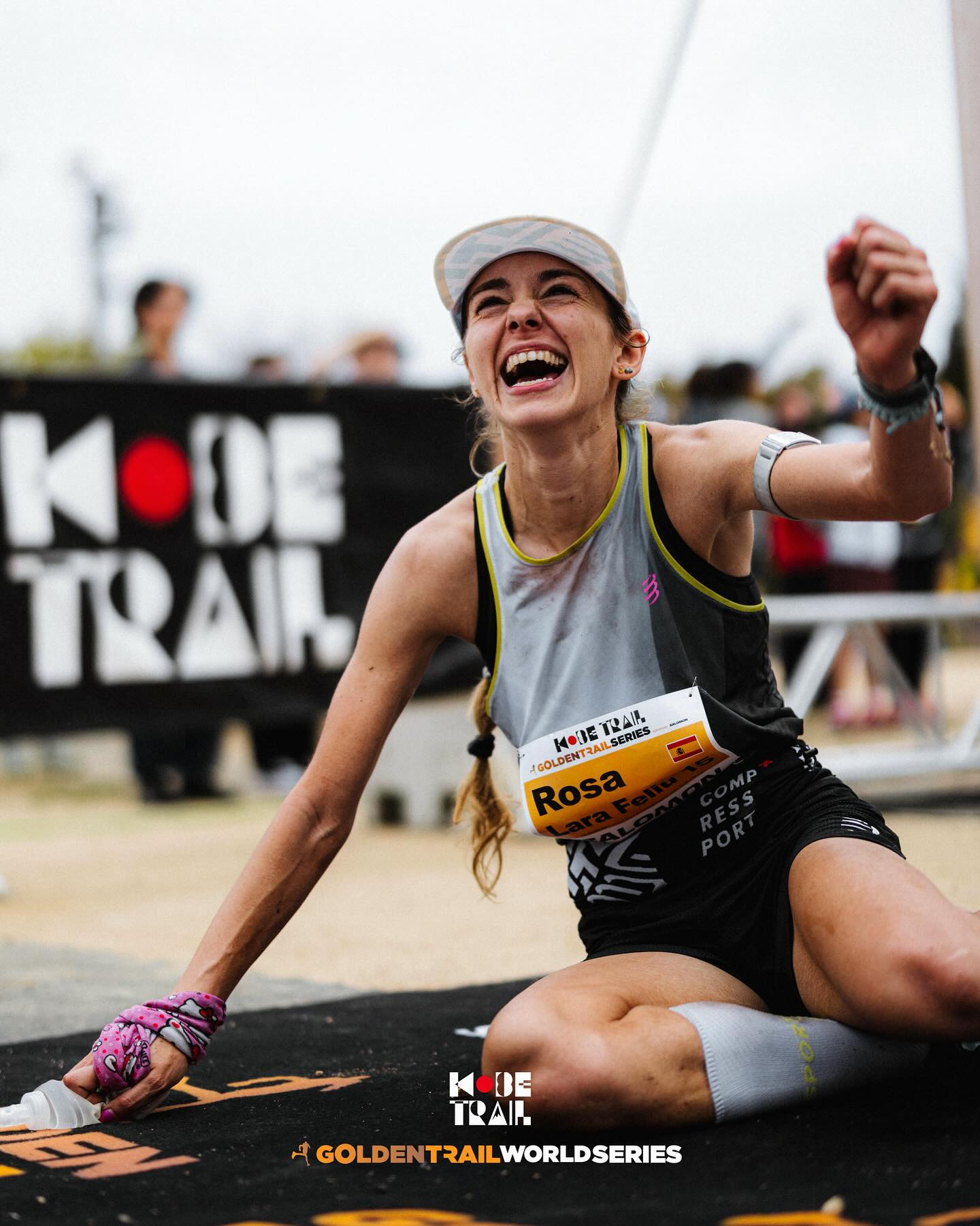 L'ATLETA GATERA ROSA LARA FELIU (COMPRESPORT) FA 8 A KOBE (EL JAPÓ), 1ª CARRERA DE LA GOLDEN TRAIL SERIES. Ha fet 03:04:29 i té 140 punts
