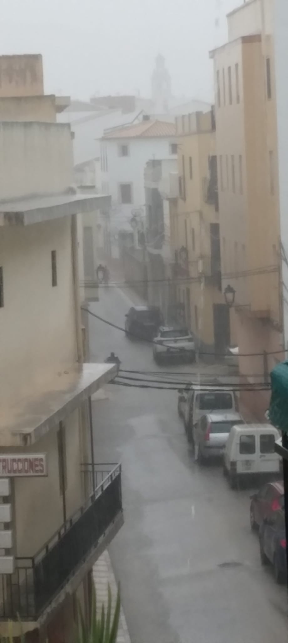 LA TORMENTA TAMBÉ AFECTA A GATA, EN MENYS DE QUINZE MINUTS DEIXA 14,2 LITRES