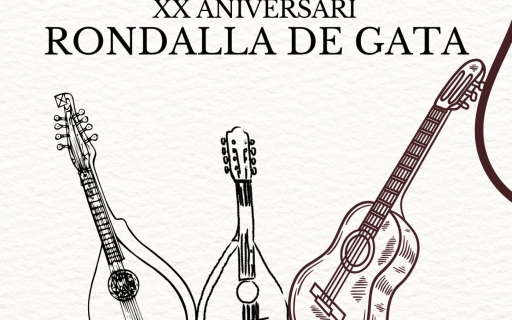 LA RONDALLA DE GATA CELEBRA EL SEU 20 ANIVERSARI AMB UN GRAN CONCERT DISSABTE. Va nàixer el 2005, està federada i fa moltes actuacions