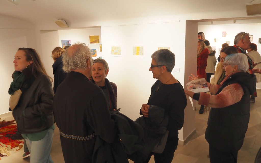 ELS ALUMNES DE L'ESCOLA DE PLÀSTICA A. VIVES DE GATA EXPOSEN A L'ESPAI LAMBERT DE XÀBIA LA MOSTRA "A UN TEMPS"