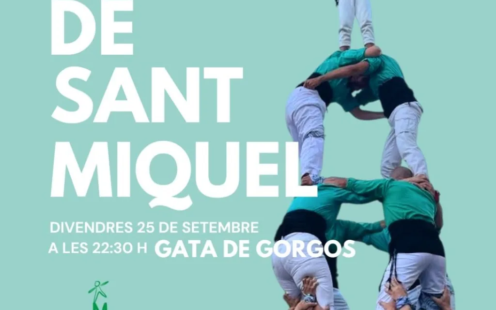 HUI COMENCEN LES FESTES A SANT MIQUEL, CAP D'ALTAR DE L'ESGLÉSIA DE GATA. LA FESTA, DIMARTS 29. A destacar,  dos dies de bous; bous a banda, orquestres, sopars,...