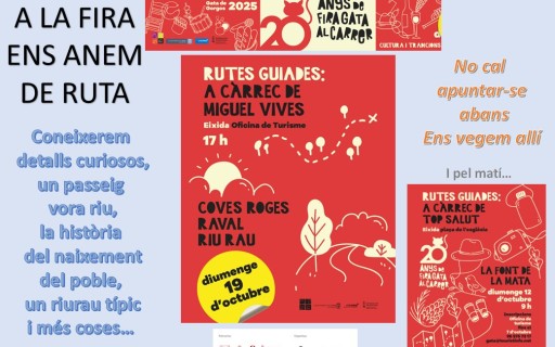 VENIU DE RUTA...? XX FIRA GATA AL CARRER. SI VOLEU, PASSEIG DE LES COVES ROGES, RAVAL, RIURAU,...