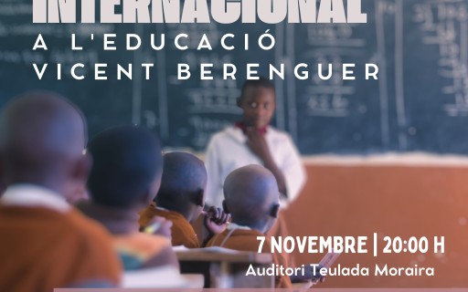 DEMÀ DIVENDRES 7, II GALA D'ENTREGA DEL PREMI INTERNACIONAL VICENT BERENGUER, A L'AUDITORI DE TEULADA MORAIRA. Serà també un homenatge al finat missioner (1937-2025)