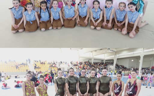 ÈXIT DE LA GIMNÀSTICA RÍTMICA DE GATA A ONDARA. Comencen les fases comarcals