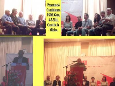 CAMPANYA ELECTORAL, 2n dia: Ahir, presentacions de les candidatures del PSOE i PP. ( I )