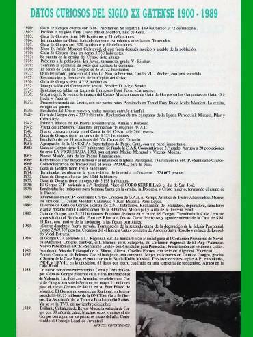 MEUS ARTICLES DE FESTES: 1989 ( I )