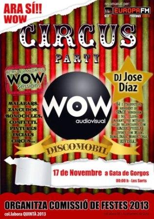 AQUESTA NIT DISCOMÓBIL: COMISSIÓ I QUINTOS 2013