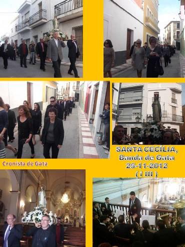 COMMEMORACIÓ DE SANTA CECÍLIA, banda de Gata ( i III )