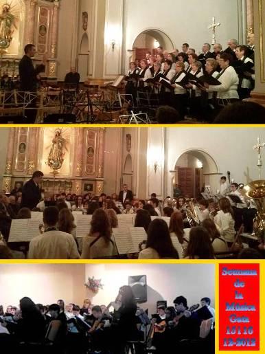 SEGUEIX LA SETMANA DE LA MÚSICA: Cor i Banda juvenil, Rondalla i Escola,