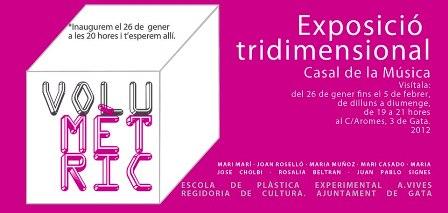 EXPOSICIÓ D'ART TRIDIMENSIONAL: Escola de Plàstica Experimental