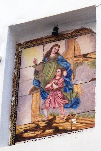 Hª LOCAL: 47 CAPELLETES A GATA. 11.- L'ÀNGEL DE LA GUARDA (carrer Teulada)