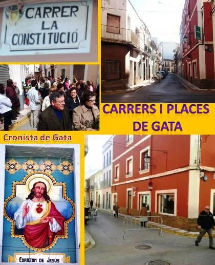 ELS NOSTRES CARRERS I PLACES. 6.- carrer la Constitució