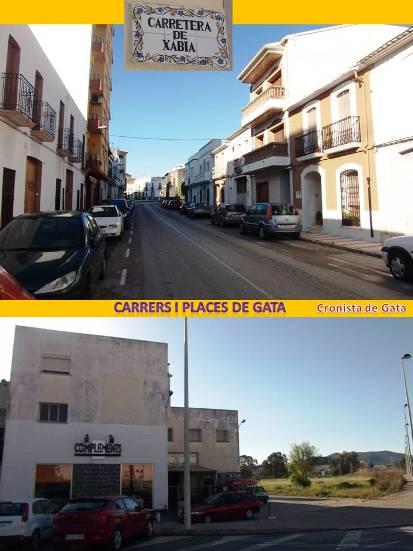 ELS NOSTRES CARRERS I PLACES. 46.- Carretera de Xàbia