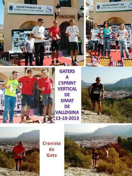 ELS GATERS TRIOMFEN A LA CARRERA VERTICAL DE SIMAT DE VALLDIGNA D'AHIR DIUMENGE