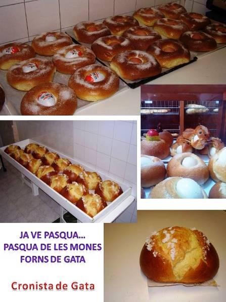 JA VE PASQUAPASQUA DE LES MONES: gastronomia dolça gatera