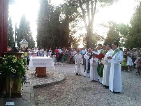 HUI SERÀ EL TERCER DIA DE NOVENA. Anit es va fer el sopar del Calvari