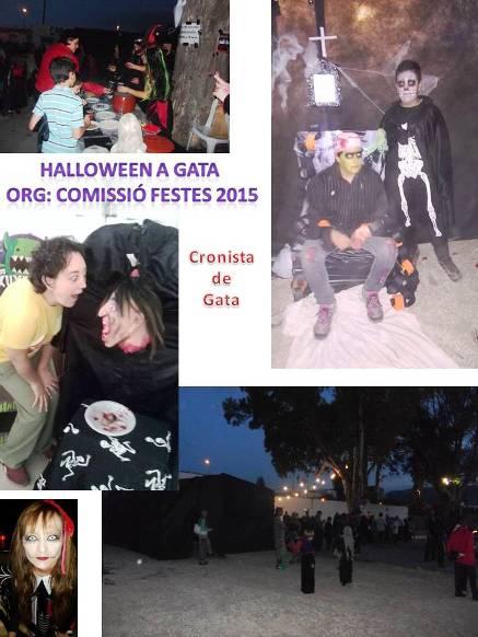 LA COMISSIÓ 2015 I LA GENT MENUDA I JOVE ES TRANSFORMA EN HALLOWEEN