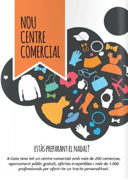 ELS COMERCIANTS DE GATA OFERIXEN UN NOU CENTRE COMERCIAL: Perquè Gata som tots, este Nadal, i sempre, compra a Gata!