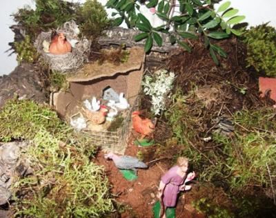 TEMPS DE BETLEMS: musgo, soques de ceps, elements naturalsi curiositats