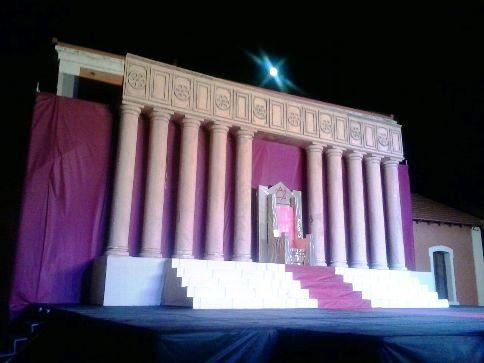 REIS 2015 (FITLCV) ( i III ): TOT PREPARAT AL PALAU D'HERODES. La lluna és testimoni