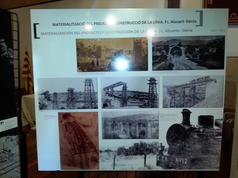 SABIEU? que a La Vila es va fer una exposició sobre el centenari del tren (1915-2015) i van posar una foto del pont de Gata