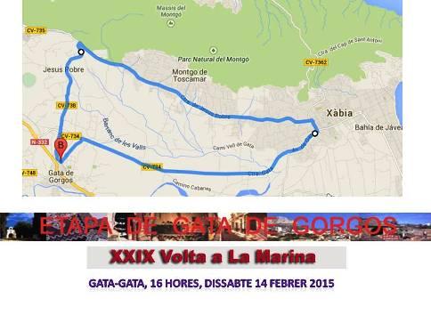 DEMÀ DISSABTE 14 TORNA EL BON CICLISME A GATA: ETAPA VI GATA-GATA (XXIX VOLTA A LA MARINA)
