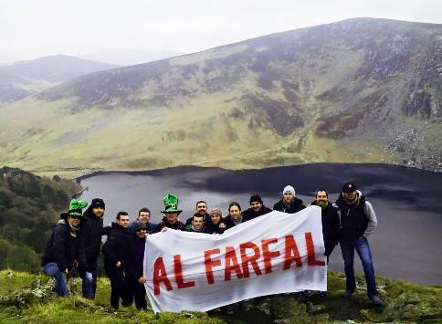 LA PENYA GATERA AL FARFAL GAUDIX PER IRLANDA DE FESTA I FENT TURISME