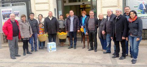 L'ALCALDESSA I REGIDORS DE GATA VISITEN EL POBLE FRANCÉS DE L'AGERMANAMENT, SAINT ANDRÉE DE SANGONIS