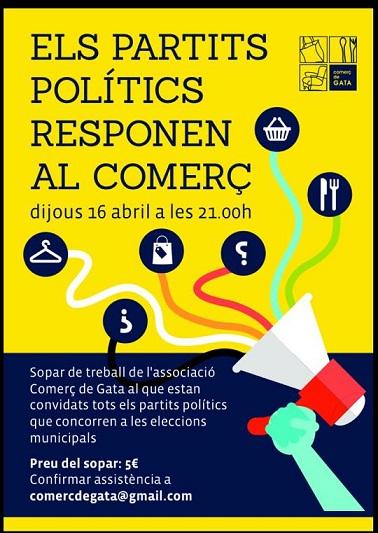 XERRADES, PRESENTACIONS, COMERÇ LOCALactes pròxims a Gata