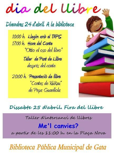 23 D'ABRIL, SANT JORDI I DIA INTERNACIONAL DEL LLIBRE