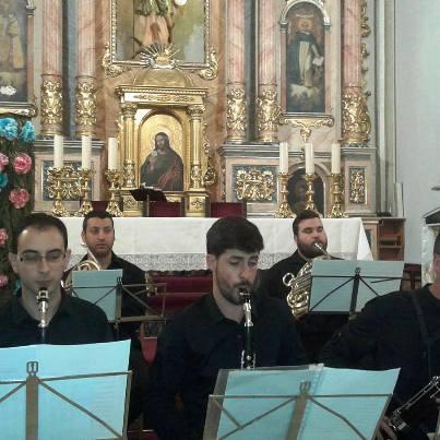 AHIR, A L'ESGLÉSIA DE GATA: impressionant concert de l'OMA (orquestra de la Marina Alta)