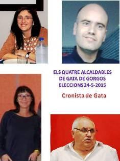 S'ANUNCIA PER A DILLUNS 18 (20 hores) EL DEBAT DELS CANDIDATS A L'ALCALDIA DE GATA