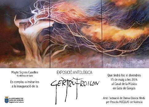 GATA: DIVENDRES 15, INAUGURACIÓ DE L'EXPOSICIÓ D'OBRES DE GERTRU FROILÁN