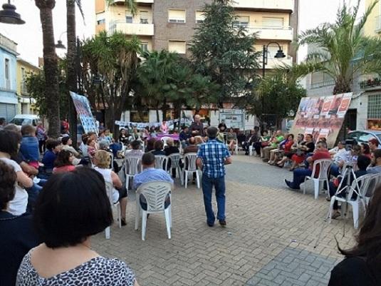 GATA, ELECCIONS 2015: EL NOU GRUP POLÍTIC JuGa FA EL SEU ACTE CENTRAL A LA PLAÇA NOVA