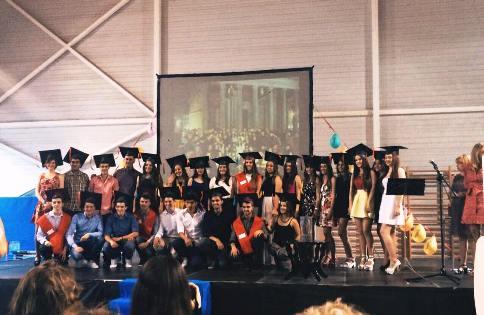 GRADUACIÓ DELS ALUMNES DE 2N DE BATXILLERAT DE L'INSTITUT DE GATA