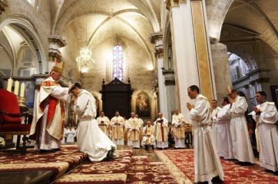 ORDENEN SACERDOT EL FILL DE GATA, QUE VIU A PEDREGUER, JOSÉ DIEGO MORELL