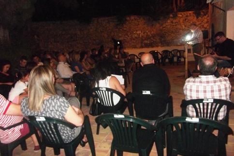 ANIT, PARTICIPACIÓ AL RECITAL POÈTIC VICENTÍ (Font Santa, Teulada)