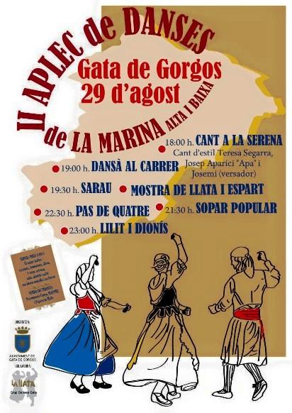 L'ÚLTIM DISSABTE D'AGOST, II APLEC DE DANSES A GATA