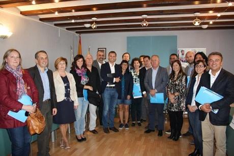 LALCALDESSA DE GATA, MAGDA MENGUAL, PRESENT A LA CONSTITUCIÓ OFICIAL DE LA NOVA JUNTA GENERAL DEL CREAMA MARINA ALTA