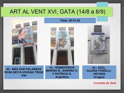GATA, MIRADES URBANES: ART AL VENT XVI. 40 a 42
